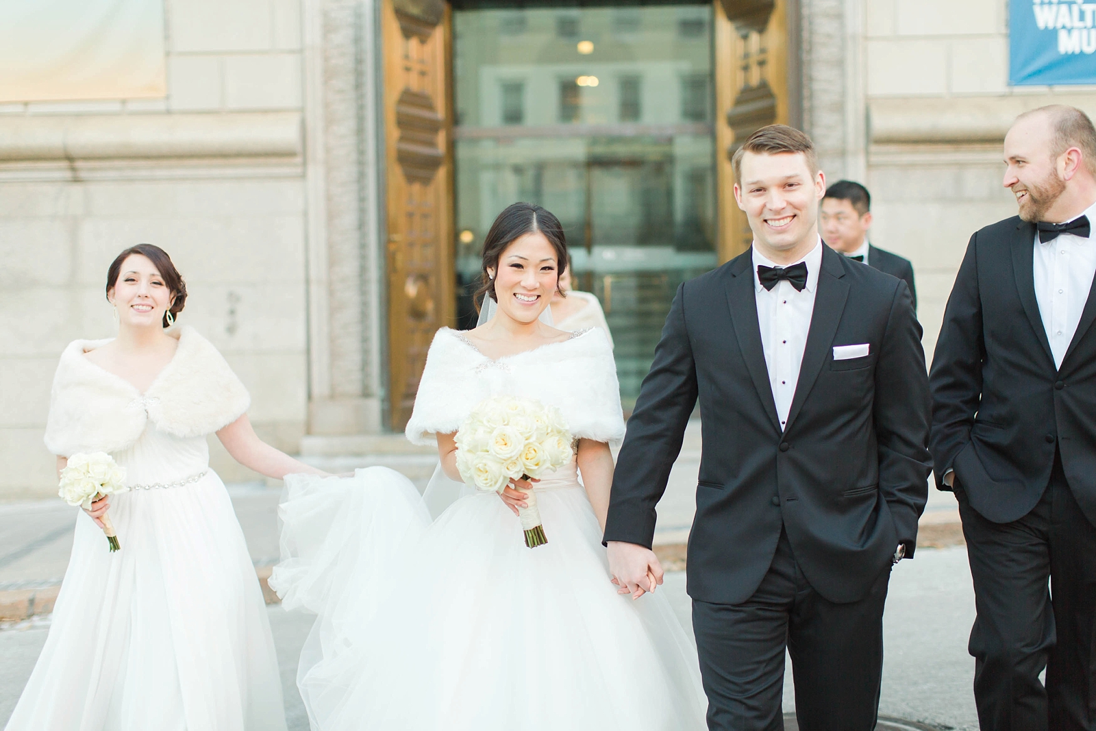 Becca Chris Baltimore MD Walters Museum Downtown Wedding_0035